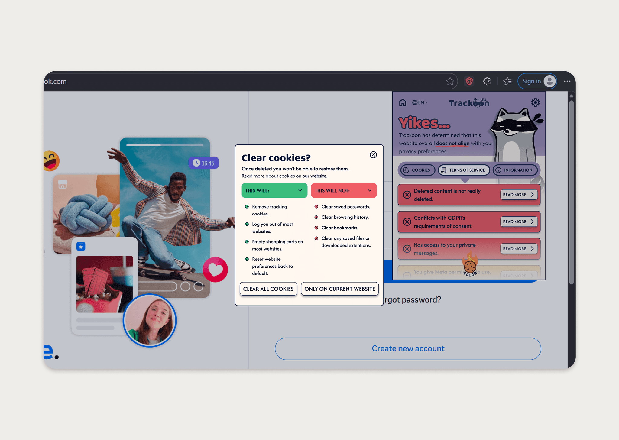Trackoon research and design documentation