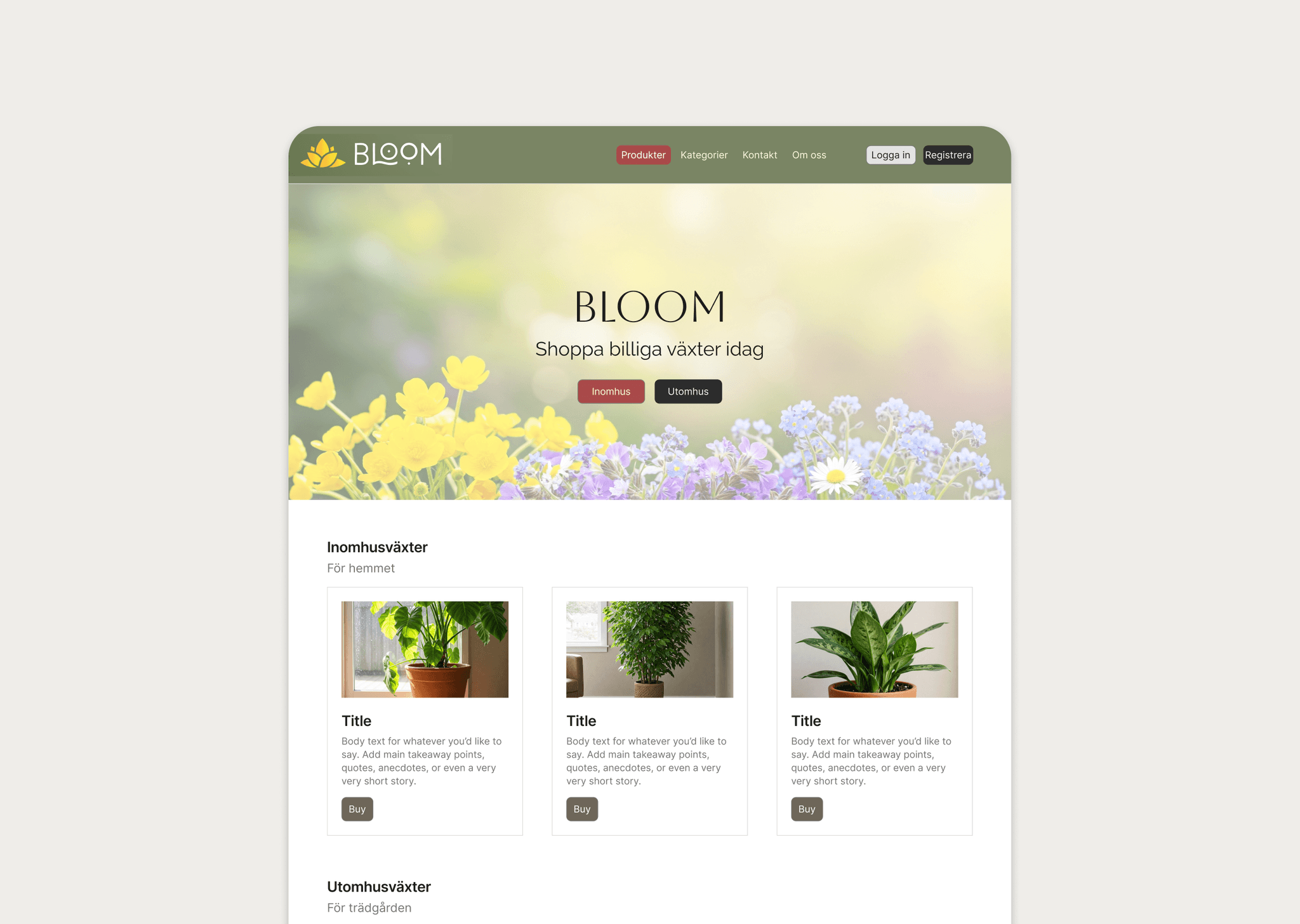Bloom research and design documentation