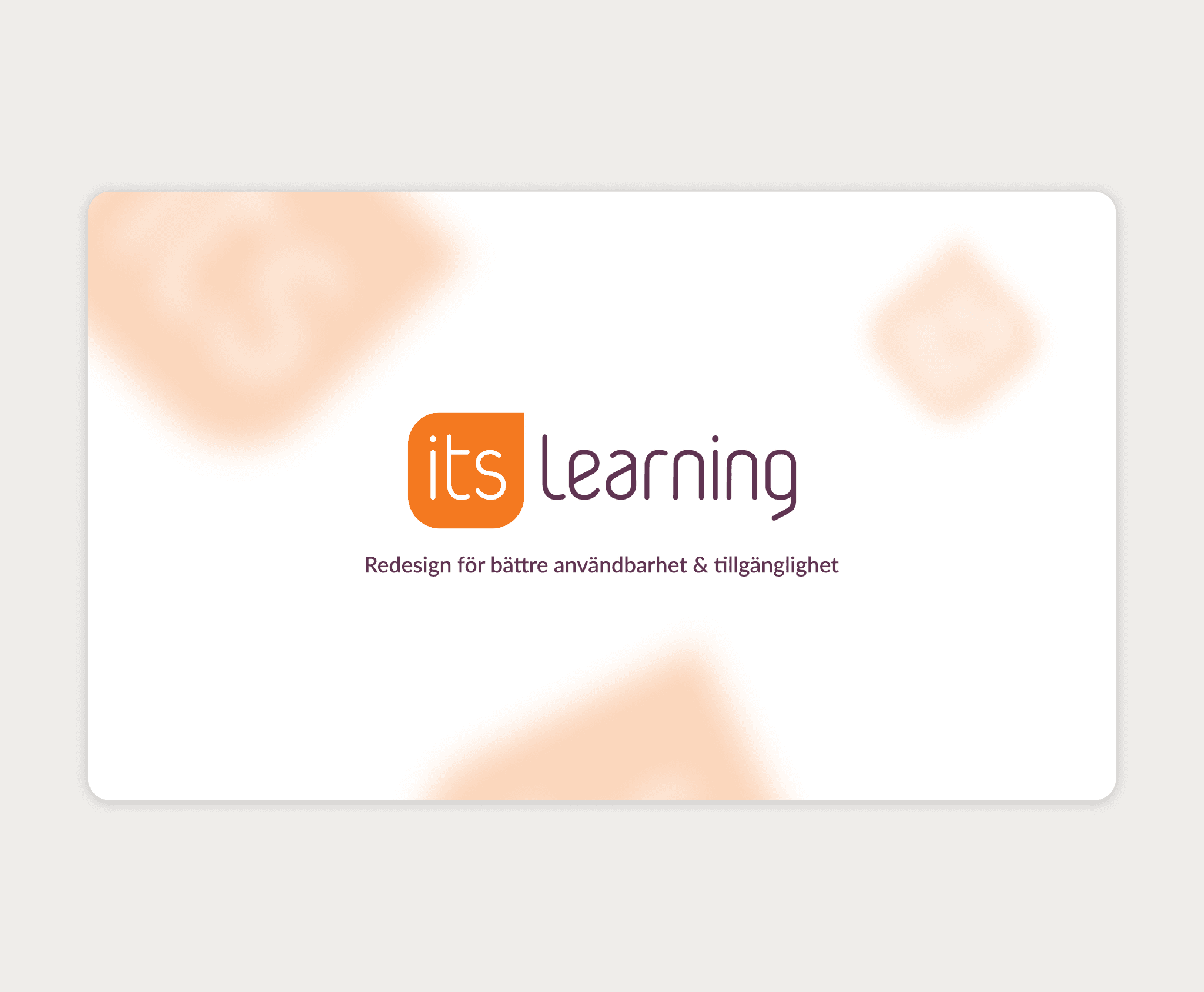 Itslearning – Mobile App Redesign preview